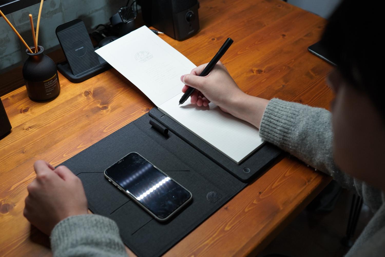 紙の使い勝手にデジタルデータ管理をハイブリッド！ ツバメノート公認