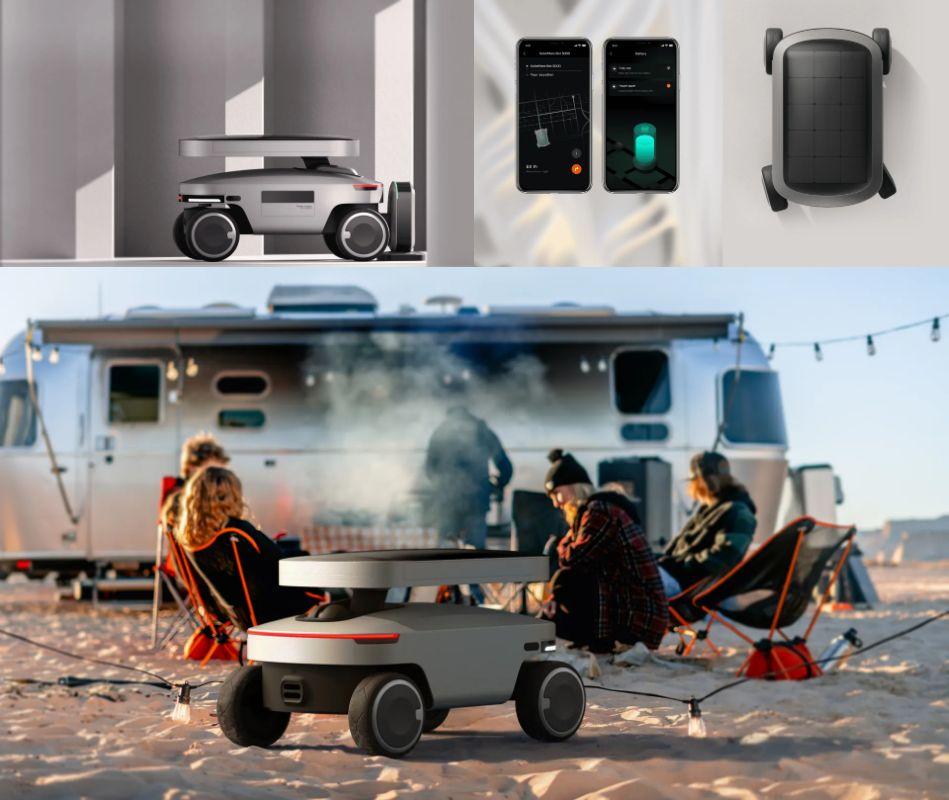 もっと光を！ 太陽光に合わせて移動＆充電する4輪車 #CES2024