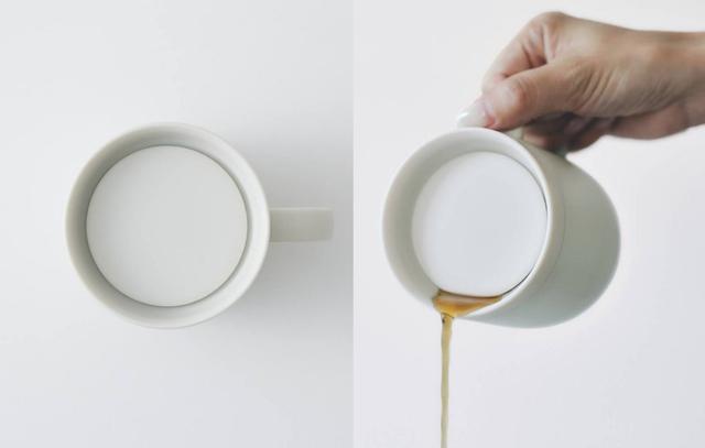 蓋があっても飲み口は360度どこからでもOK。しかも冷めにくい
