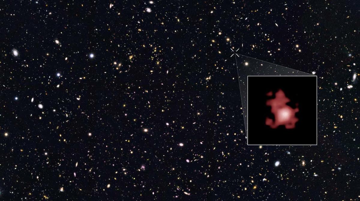 ブラックホール 観測史上最古のブラックホールが発見される | XenoSpectrum 絵画