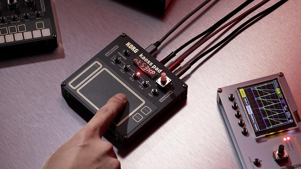 KORG kaoss pad 詳し NTS-3 カオスパッド 組み立て済み動作品 