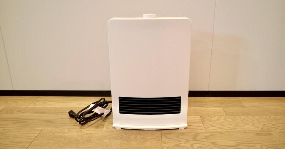 電源ONして約2秒で暖風に！脱衣所や帰宅後すぐに暖まりたい時は山善