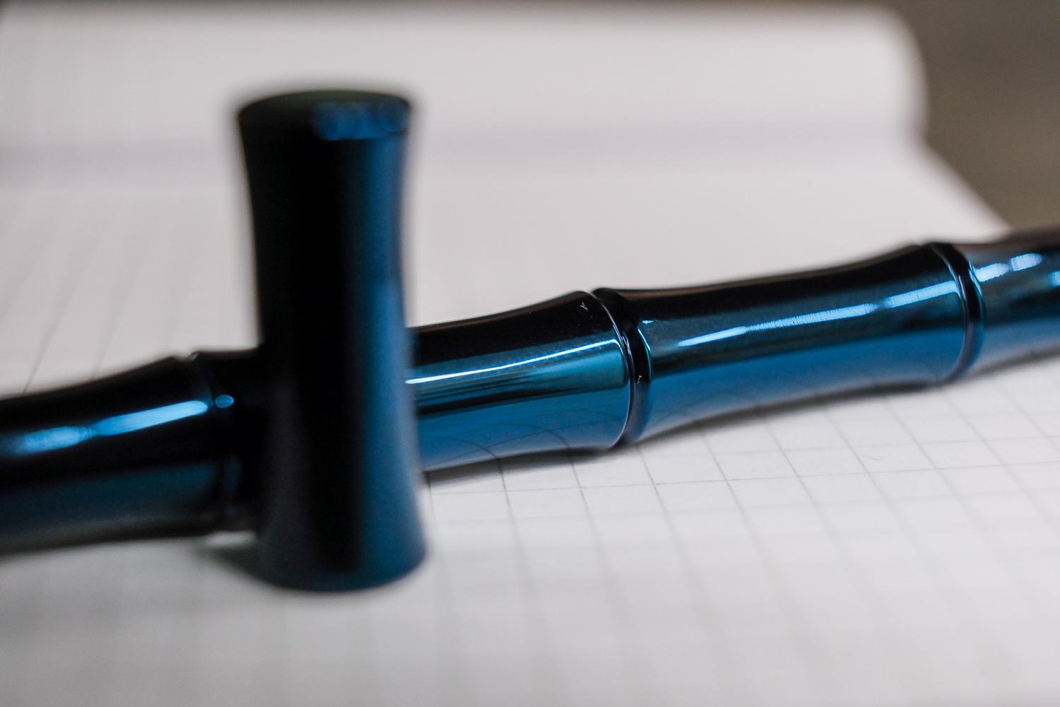 TIMAZE チタン製万年筆　TTi-110 チタンブルー TIMAZE チタン製万年筆 TTi-110 チタンブルー