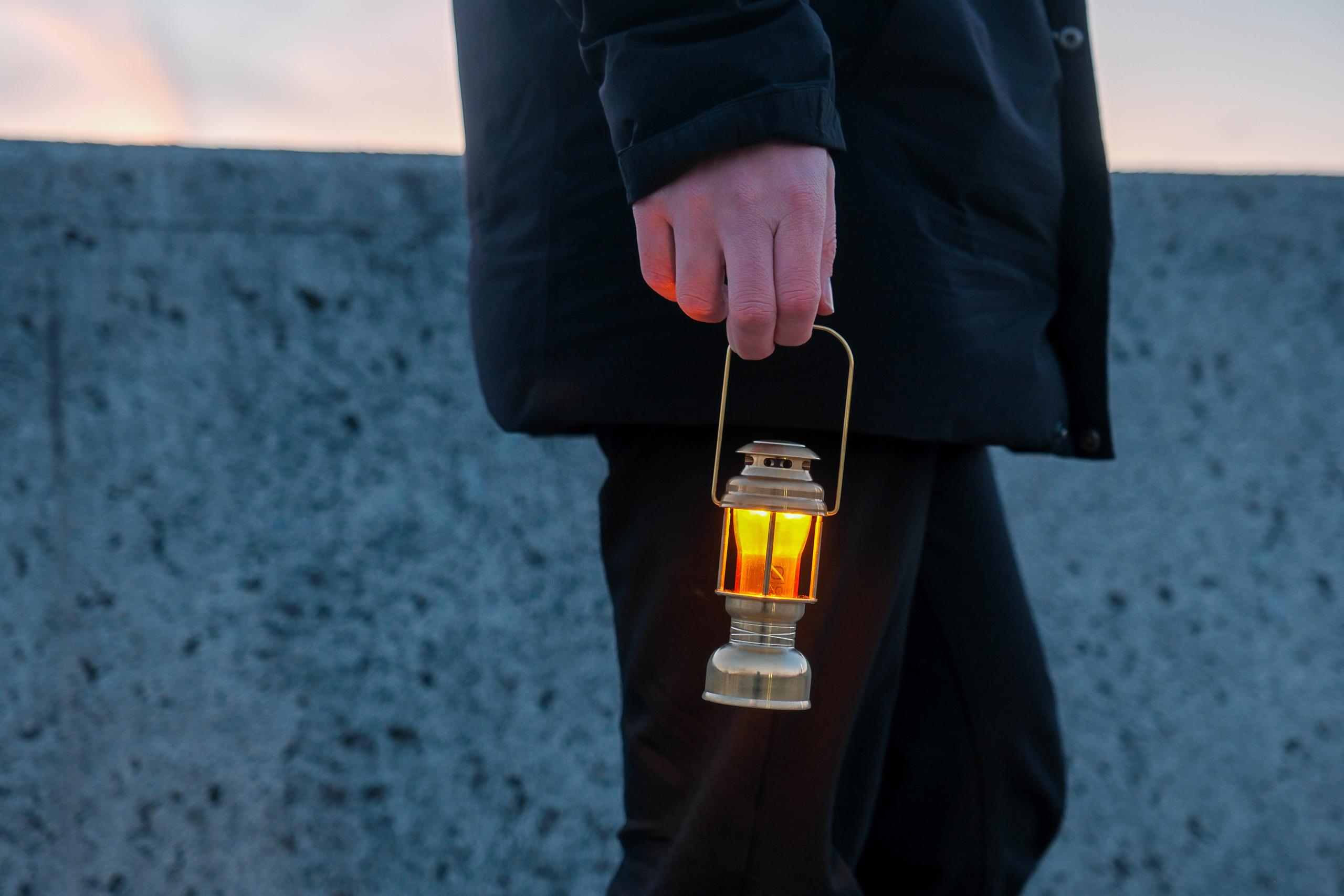 ライト・ランタン H&O _ M4MASK Mil Khaki GOAL ZEROが素敵なオイルランタンに変身！ 町工場ガレージ