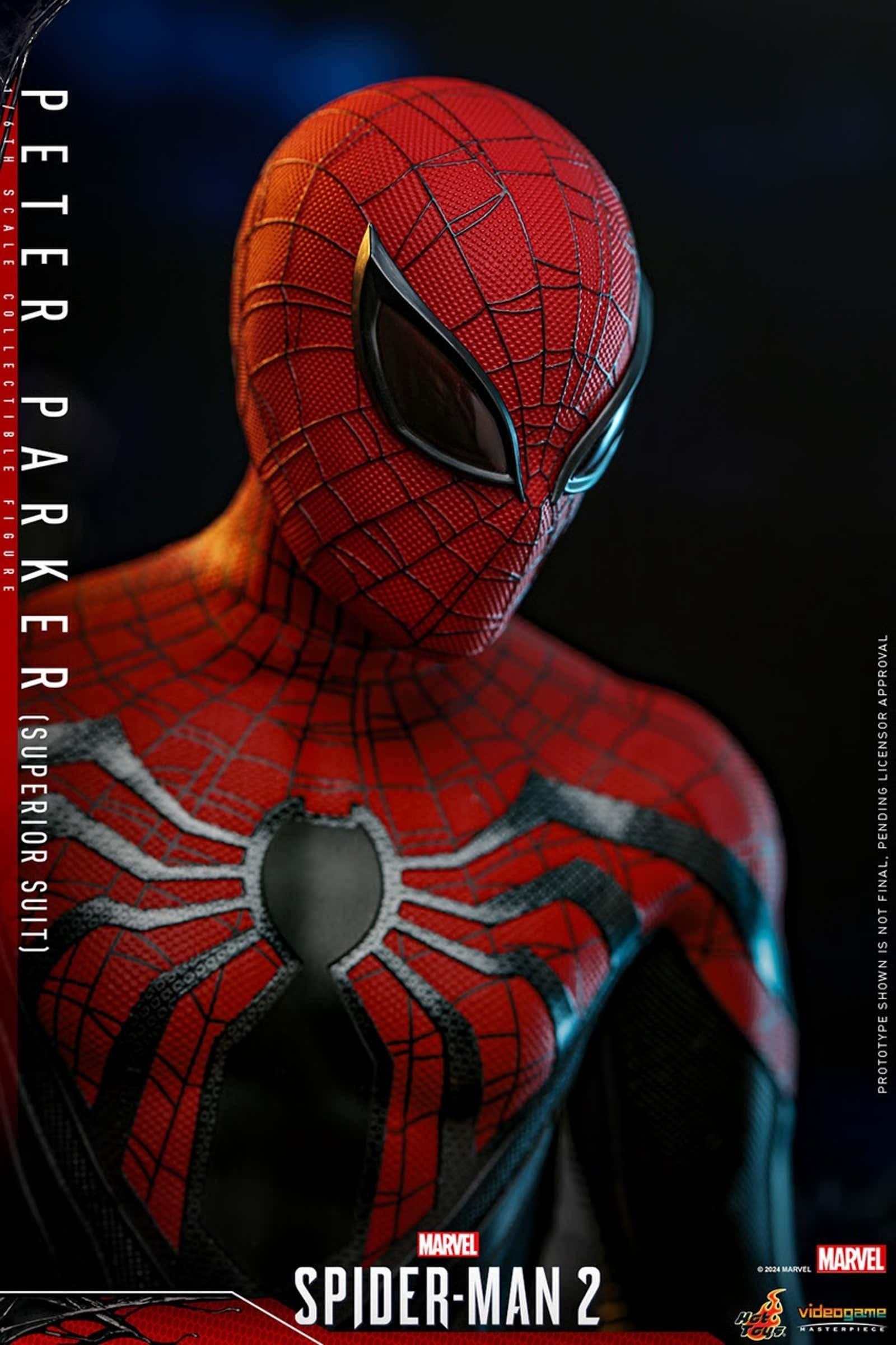 Marvel's スパイダーマン2』のあまりにもリアルなフィギュアが