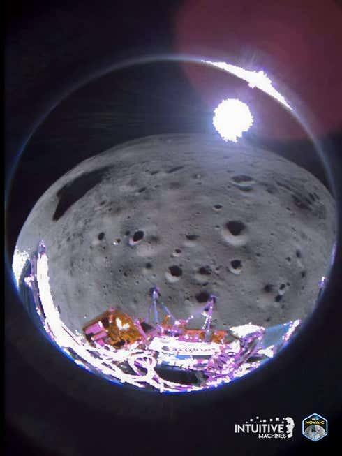 民間初の月面着陸船の撮影に成功。拡大してよーく見てね | ギズモード