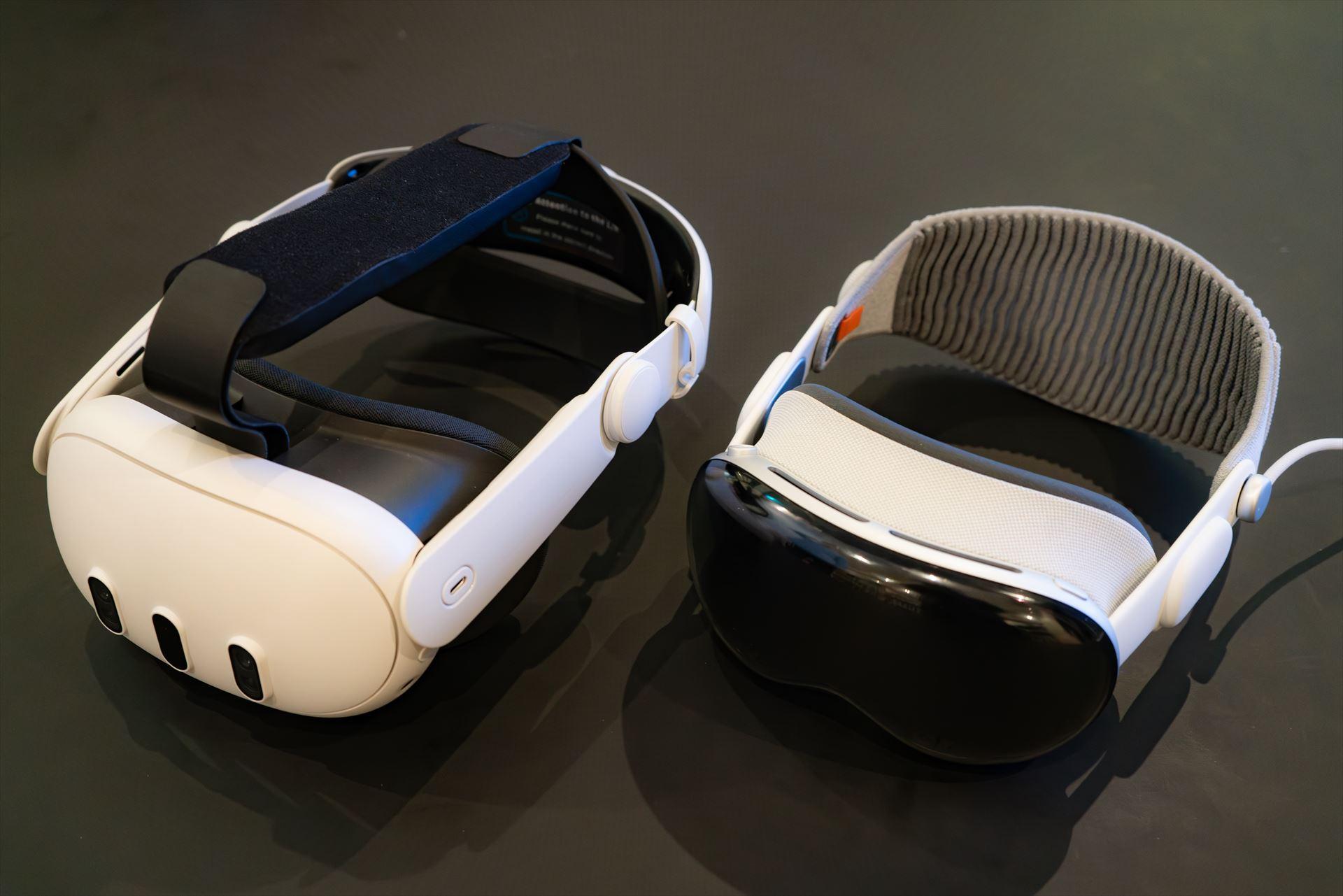 Apple Vision ProとMeta Quest 3、いま買うべきXRヘッドセットはどっち