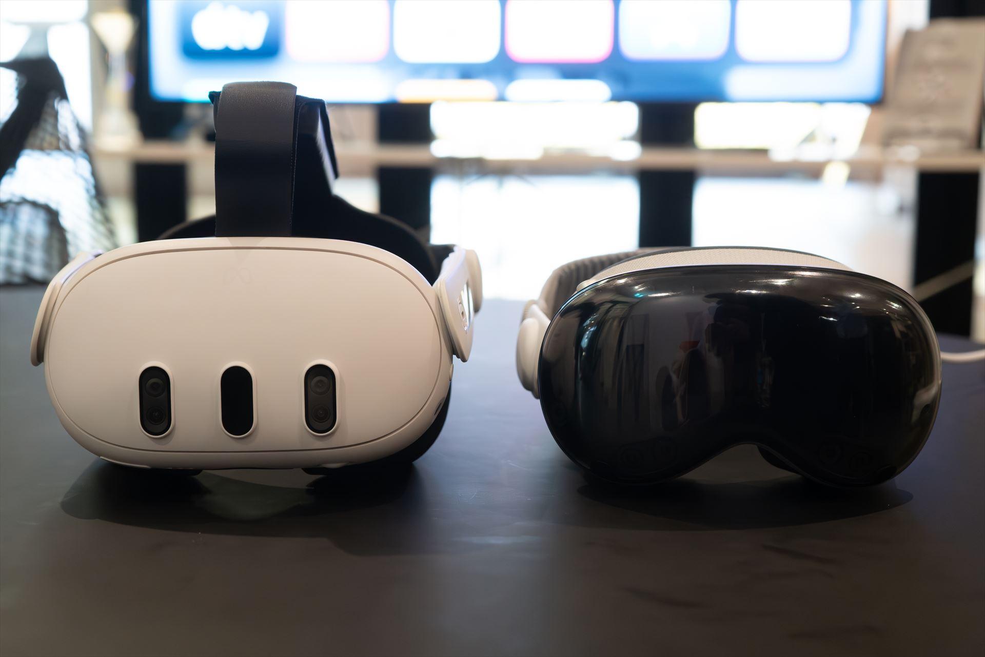 Apple Vision ProとMeta Quest 3、いま買うべきXRヘッドセットはどっち