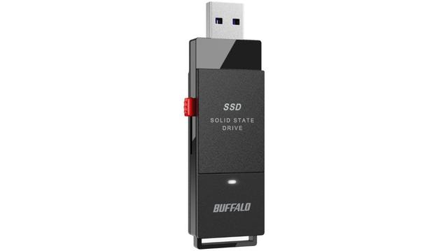 BUFFALO 何気ない 外付けSSD 2TB ポータブル 最終値下げ