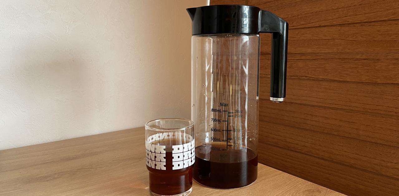 一晩かかるコールドブリューが、わずか15分で作れるコーヒーメーカー