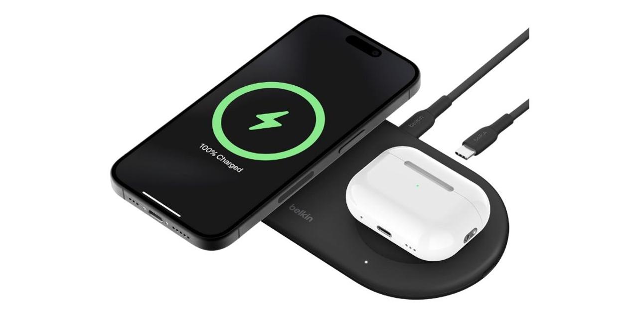 Belkinの新作が9%オフ。世界初の「Qi2」ワイヤレス充電器を試すなら今ですよ【Amazonセール】