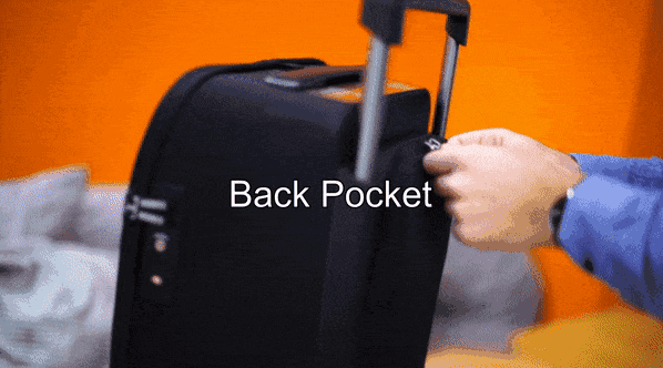 旅行のおみやげもたっぷり収納OK！ 40Lから60Lまで拡張できる多機能