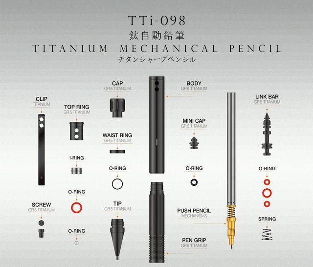 チタンの匠による芸術品的な1本。マスターピースにふさわしい