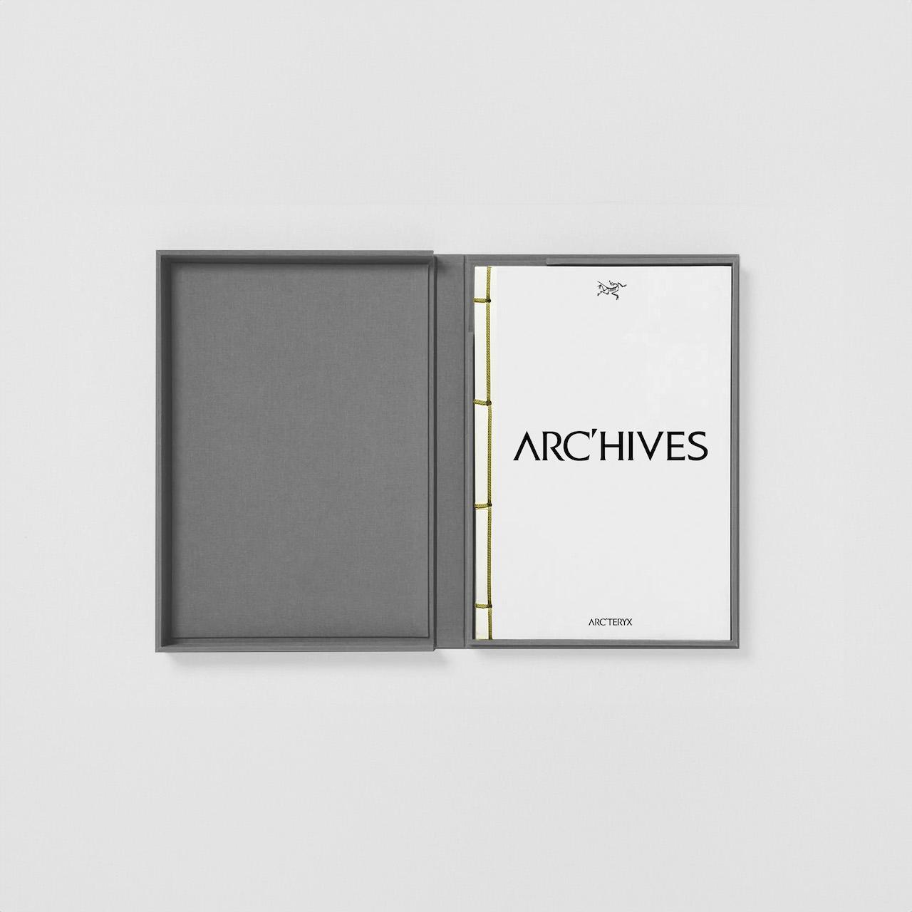 非売品ARCTERYXアークテリクスARCHIVESアーカイブス 本 書籍 アークテリクス史上最大規模のイベントが開催。注目は名作のアーカイブ