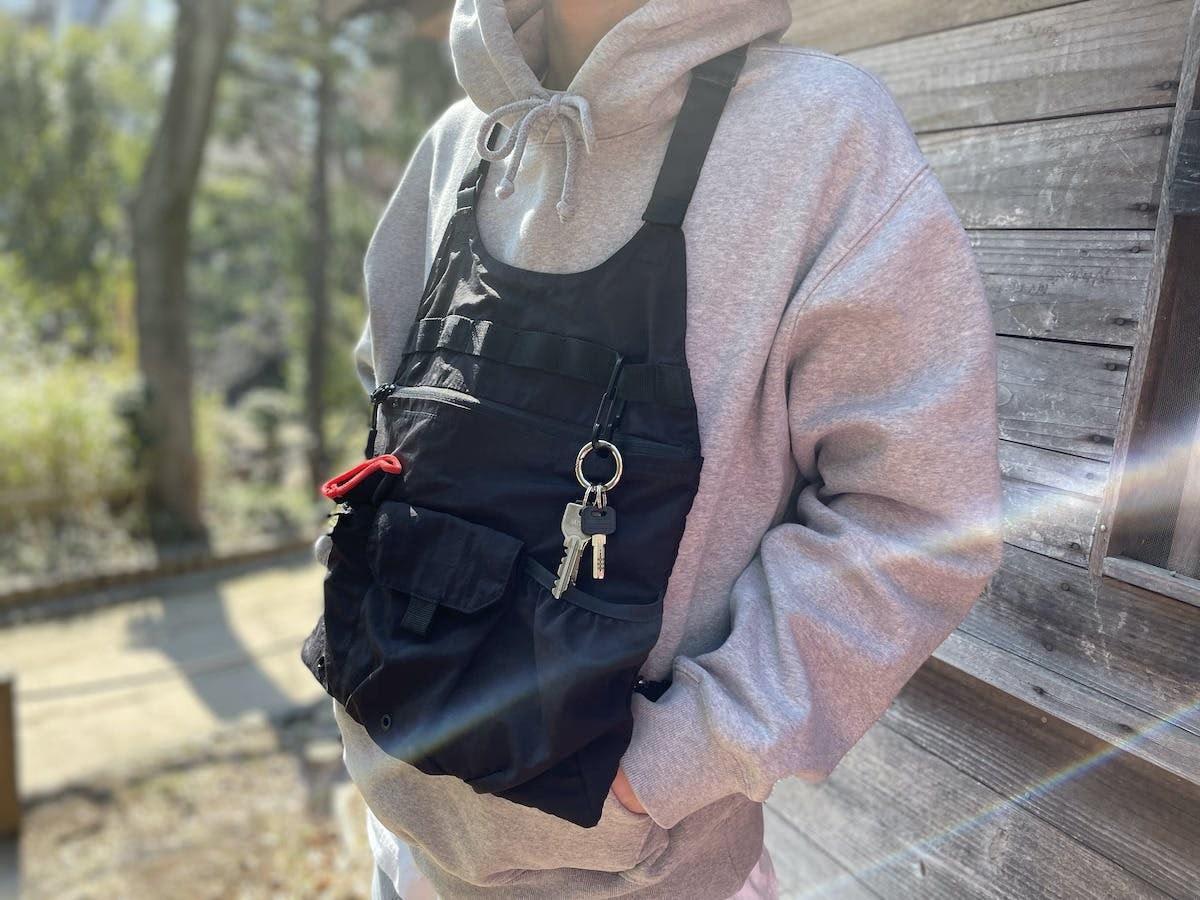 Hanging Storage Vest 別注machi-ya 今年の夏のアウトドアに大活躍の予感しかない。涼しく収納力を拡張する