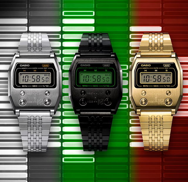 レトロでポップ。デザインセンスが光る、カシオの腕時計3本 | ギズモード・ジャパン
