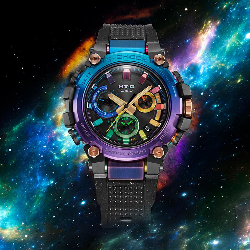 全て一点モノ。宇宙空間の星雲がモチーフのG-SHOCK | ギズモード・ジャパン