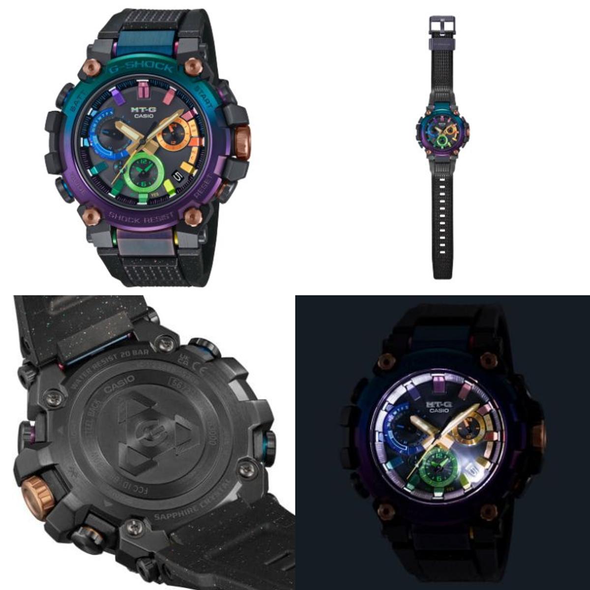 全て一点モノ。宇宙空間の星雲がモチーフのG-SHOCK | ギズモード・ジャパン