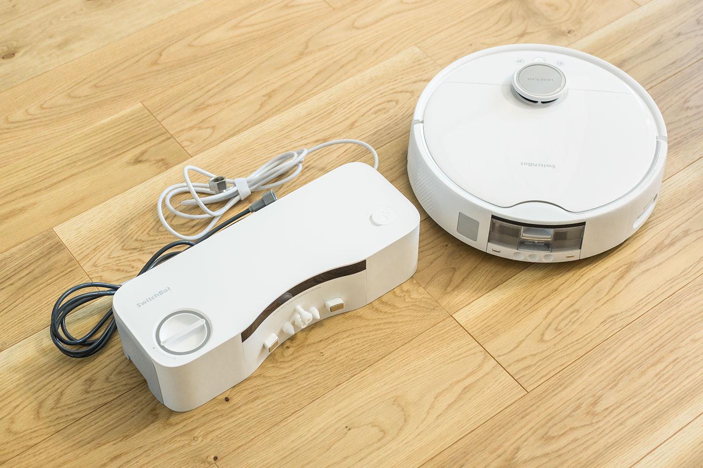 完全自動ロボット掃除機は水交換まで不要に。｢SwitchBot S10｣で