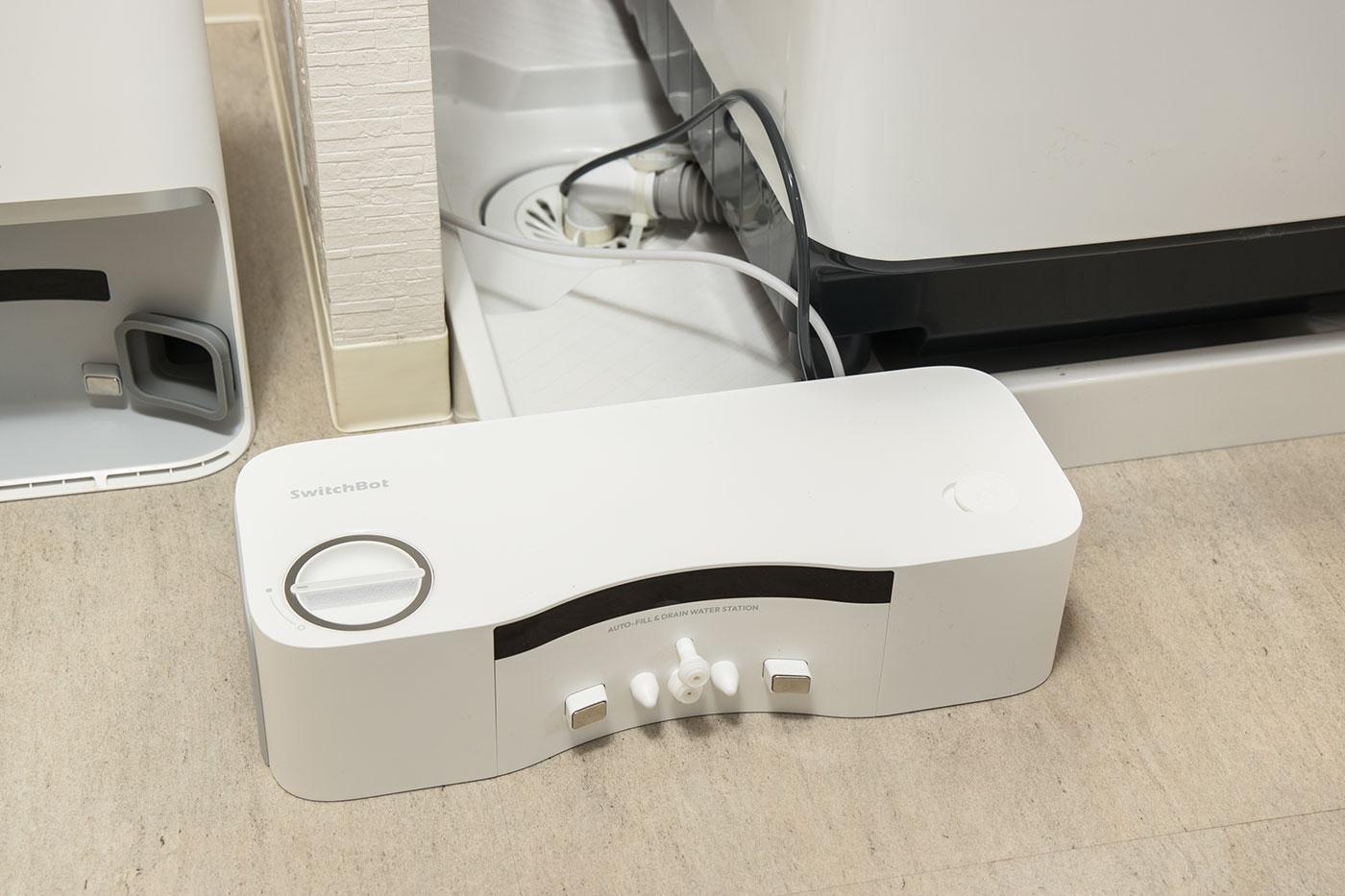 完全自動ロボット掃除機は水交換まで不要に。｢SwitchBot S10｣で未来に