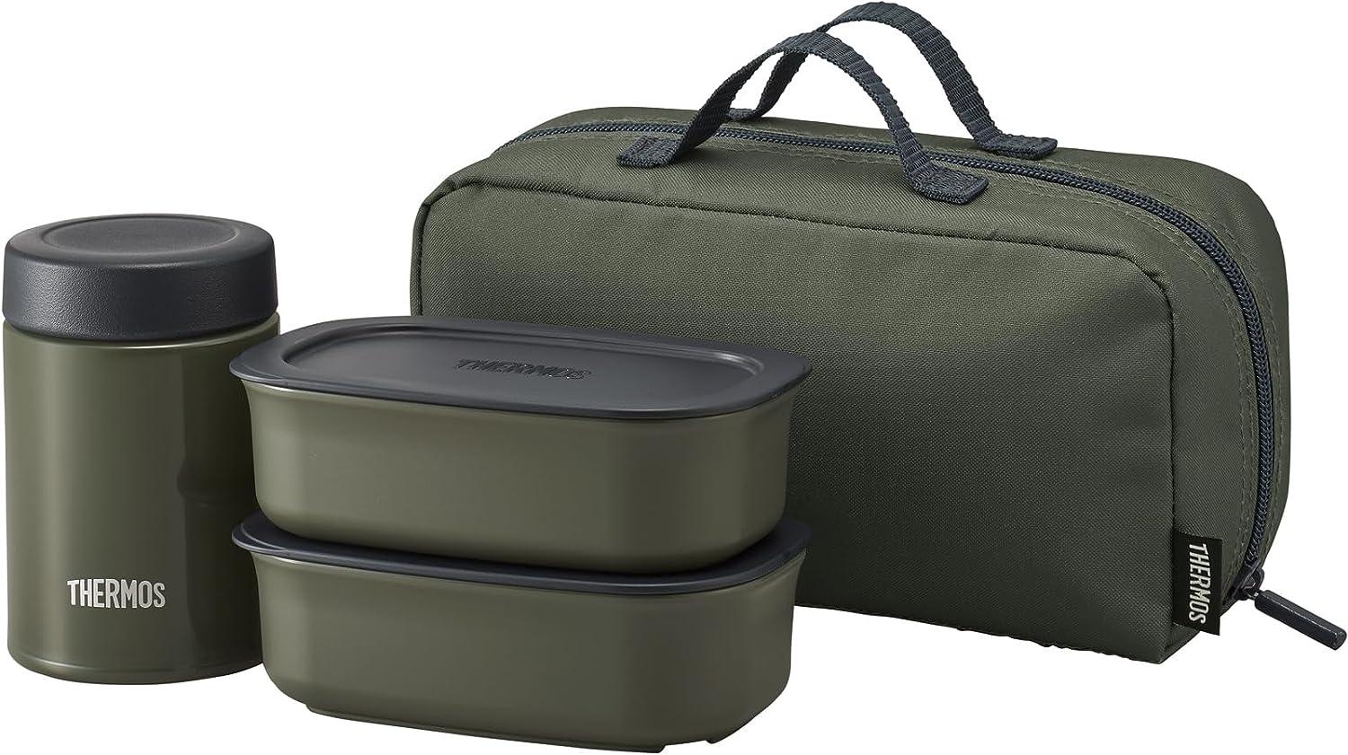 新品未使用！THERMOSサーモス 保温弁当箱 　スープジャー　2個　まとめ売り THERMOS サーモス 弁当箱 2段 保温保冷 スープジャー セット