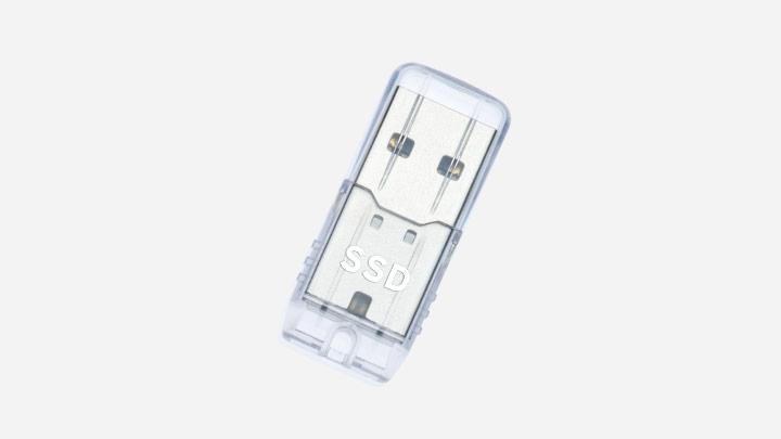 つまめるサイズのテラバイト。USB-A接続の小型SSD | ギズモード・ジャパン