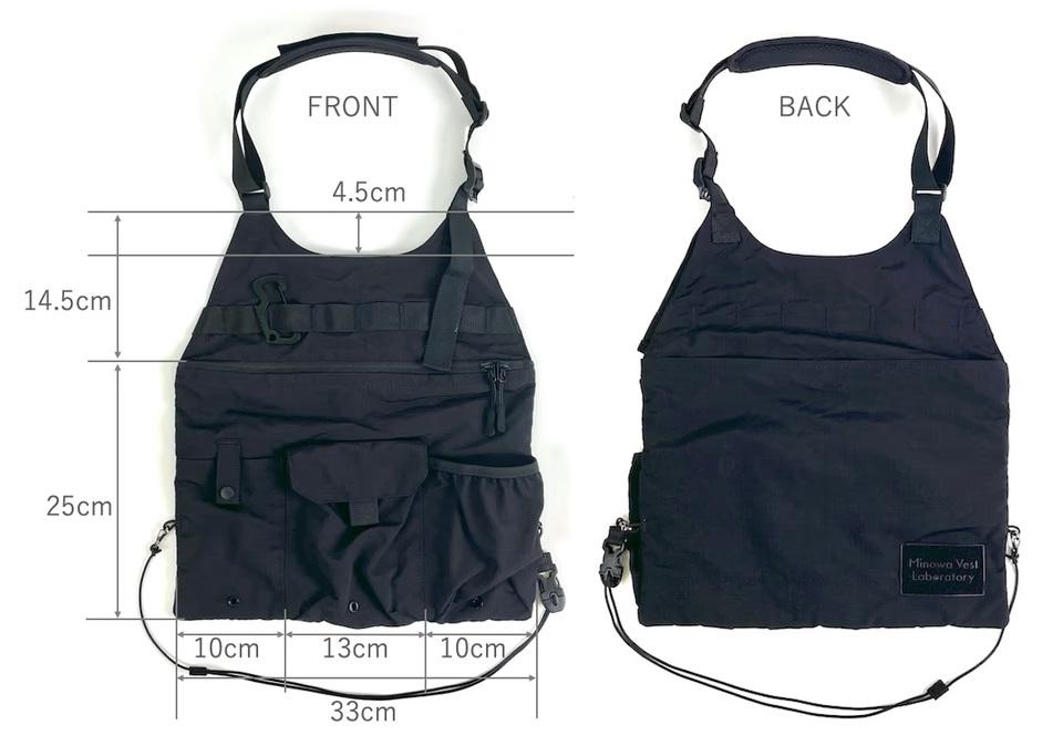 Hanging Storage Vest 別注machi-ya 今年の夏のアウトドアに大活躍の予感しかない。涼しく収納力を拡張する