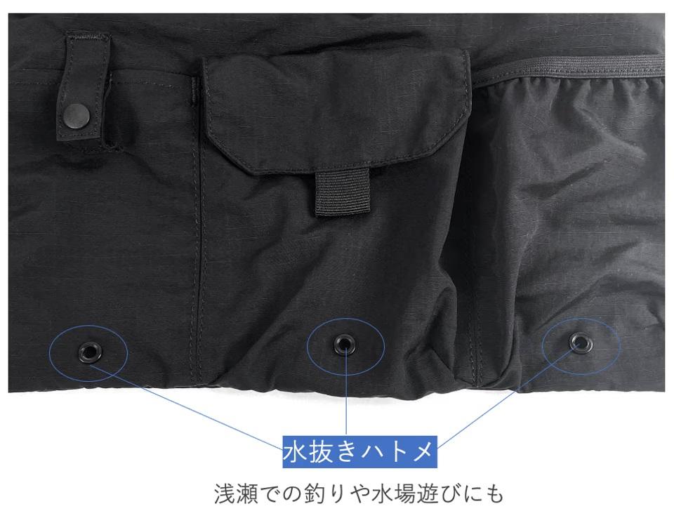 Hanging Storage Vest 別注machi-ya 今年の夏のアウトドアに大活躍の予感しかない。涼しく収納力を拡張する