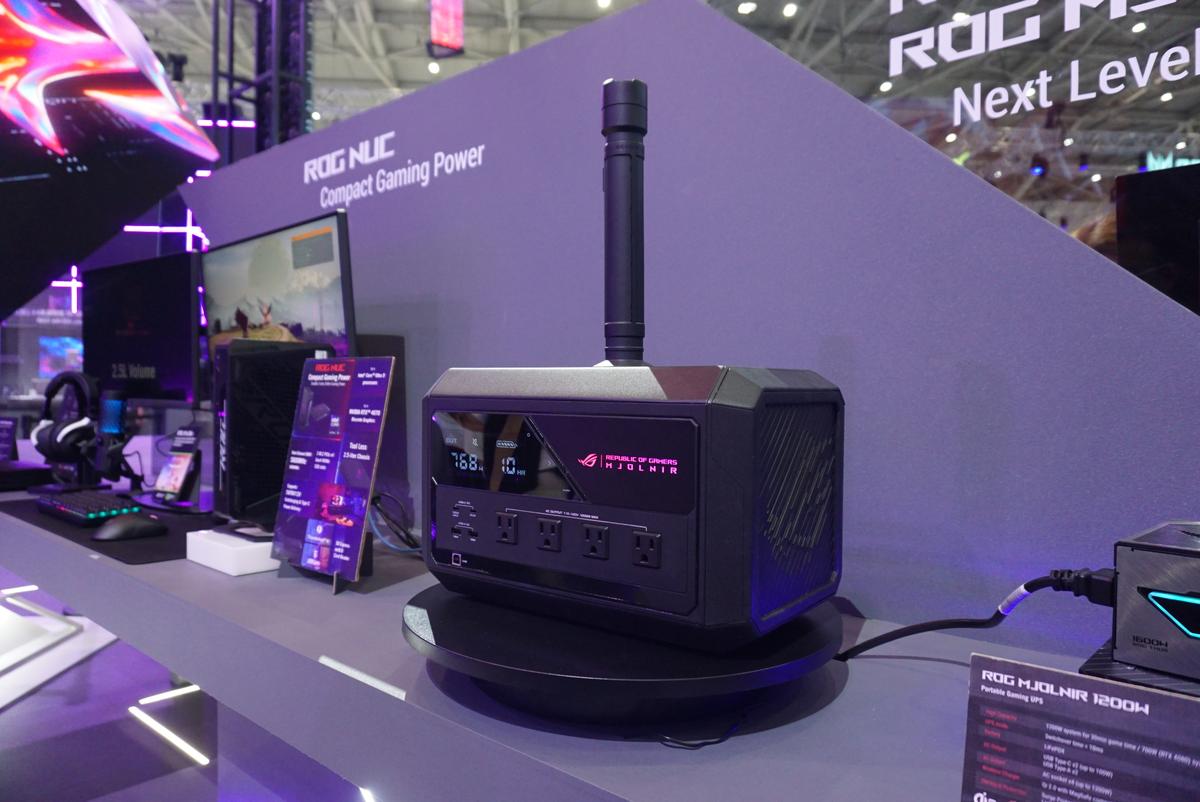 ゲーミングPCの守護神から賜った伝説のハンマー（に見えるポタ電 