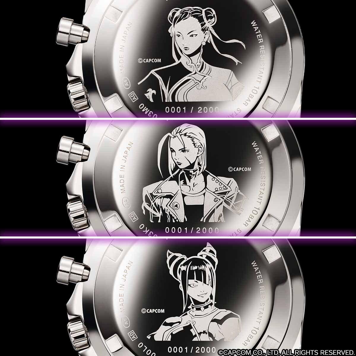 ストリートファイター』キャラの魅力を凝縮したクロノグラフ
