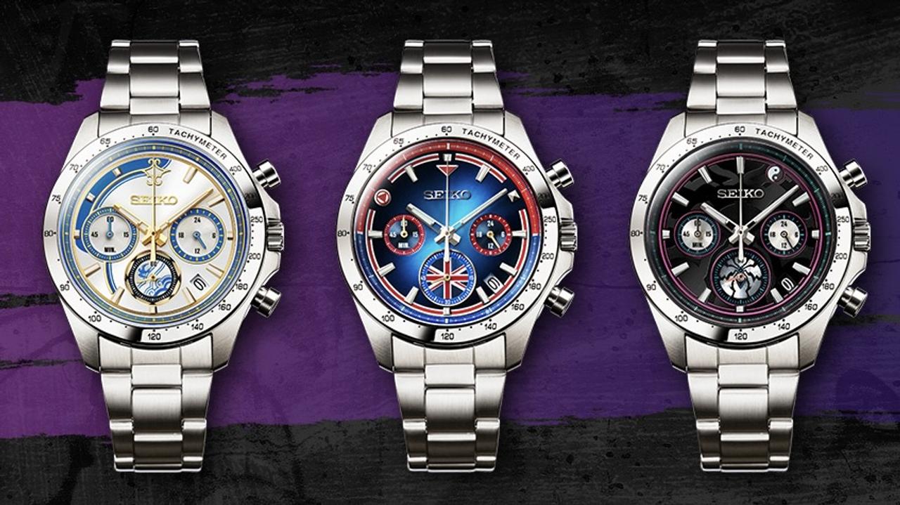 SEIKO StreetFigter6 JURI クロノグラフ 時計 Street Fighter 6 x Seiko Collaboration Watch Juri Model