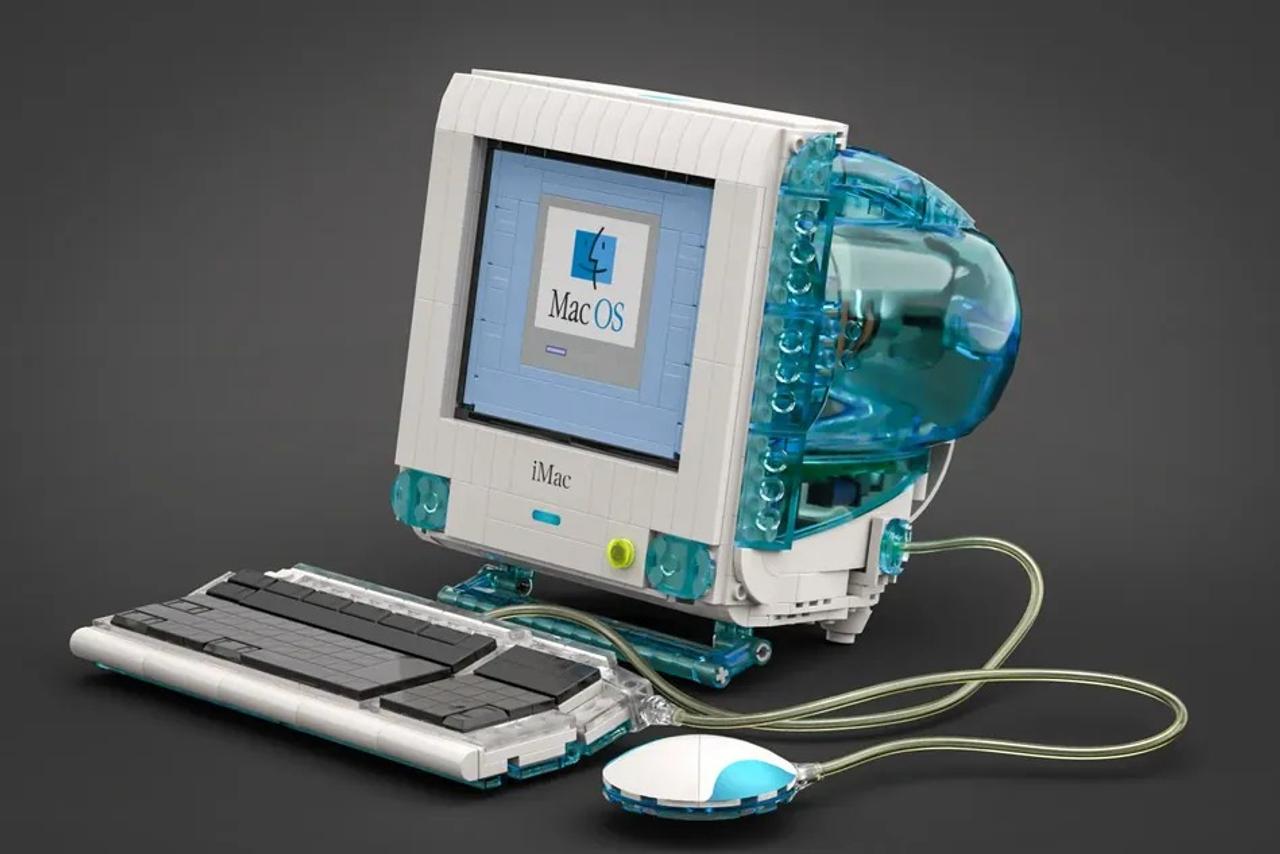 基板がスケスケ。再現度が高いレゴの｢iMac G3｣
