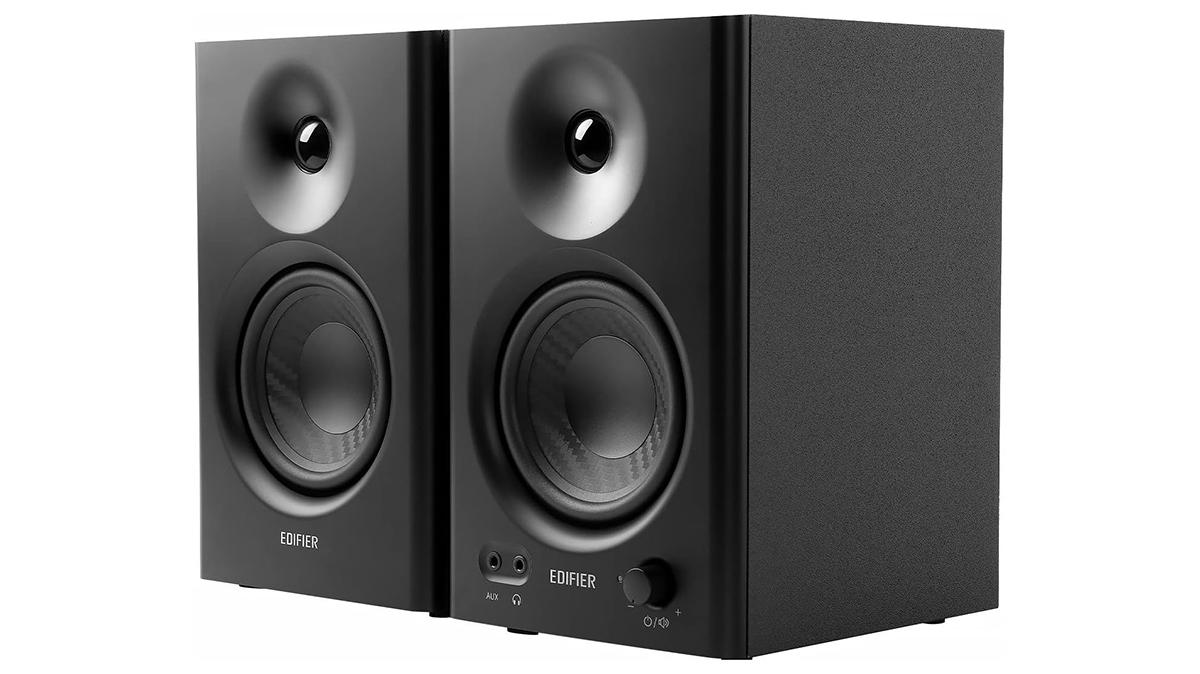 Edifier MR4 PC スピーカー、アクティブニアフィールドモニター用、TRS