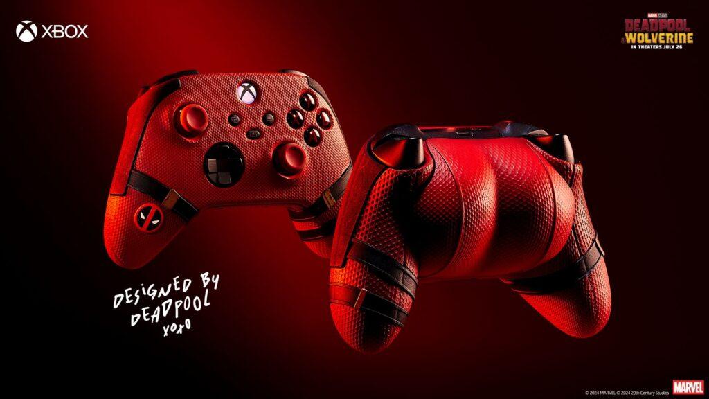 裏面の丸みは…？ デッドプールがデザインしたXboxコントローラー