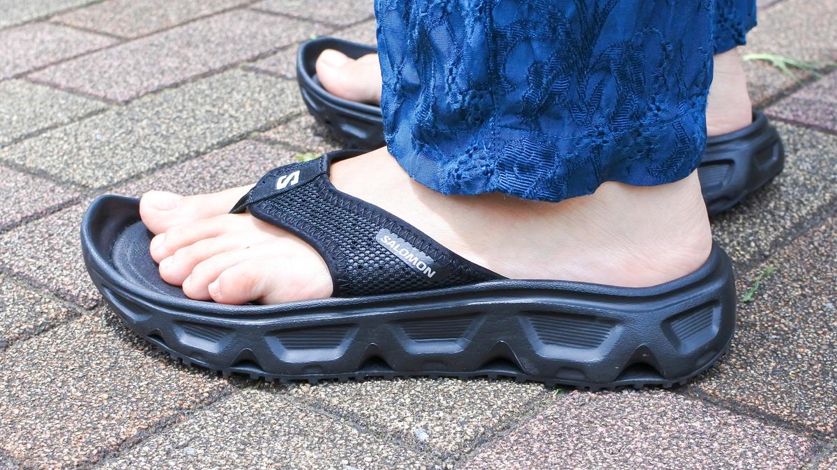 Salomon Reelax Break リカバリーサンダル　28.0 サロモンの「リカバリーサンダル」はグリップ力抜群。硬めソールで疲れ