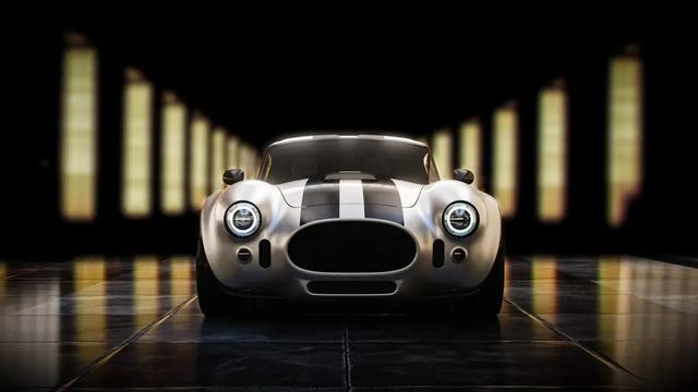鬼パワーのガソリンエンジンを積むACコブラ。これ新車っすよ 鬼パワーのガソリンエンジンを積むACコブラ。これ新車っすよ