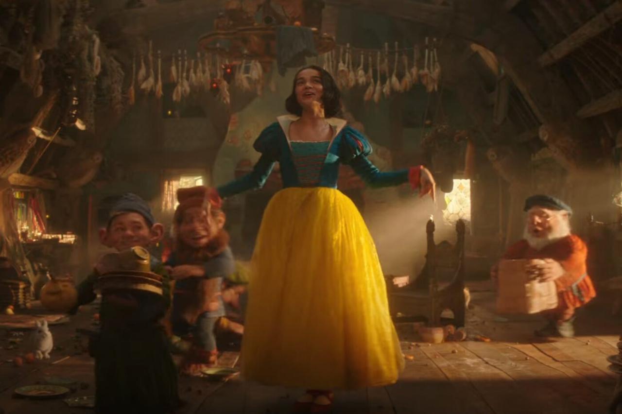 映画チラシ フライヤー 白雪姫 リロ&スティッチ ディズニー（白雪姫 