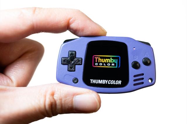 ゲームボーイアドバンスミクロ パープル カセット付き ジャンク品  