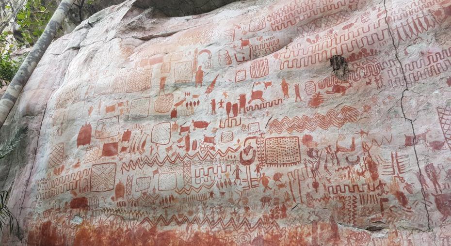 アマゾンの奥地で発見された先史時代の壁画が語る人間と自然の