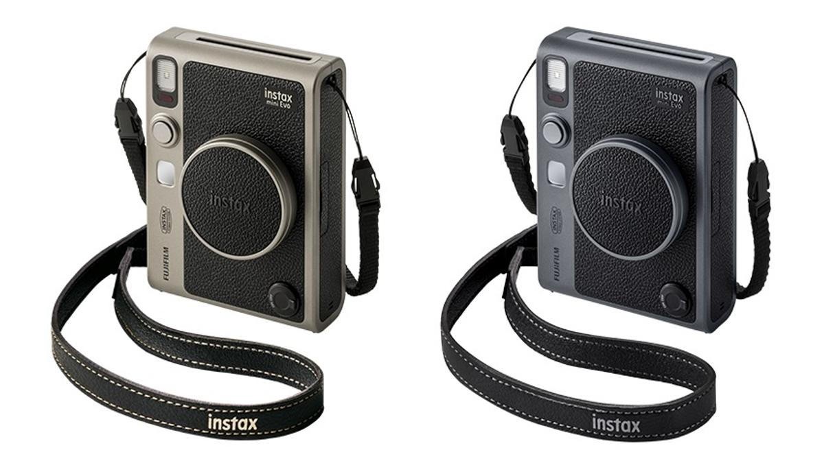 instax 富士フイルム(FUJIFILM) Xシリーズっぽく色づいた富士フイルム90周年記念「instax mini Evo
