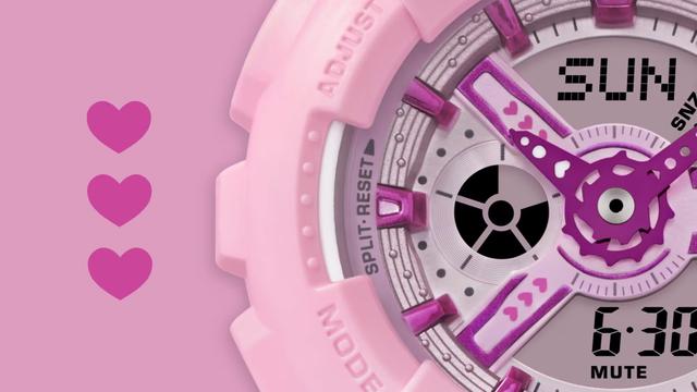 絶妙ビタミンカラーでY2Kに。アクセサリー感覚で使えるBABY-G