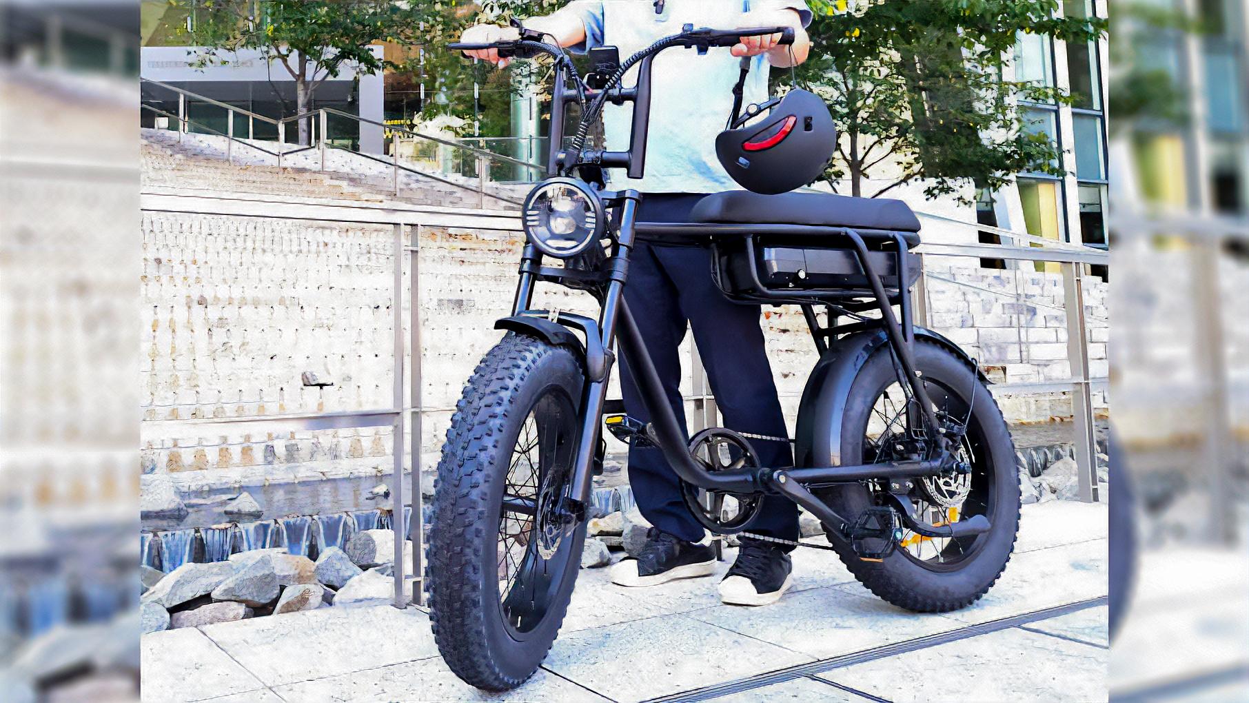 バイクみたいな存在感がいいね！ ゴツくてもパワフルモーターで軽快な電動アシスト自転車｢AWB05｣がおトクに登場 | ギズモード・ジャパン