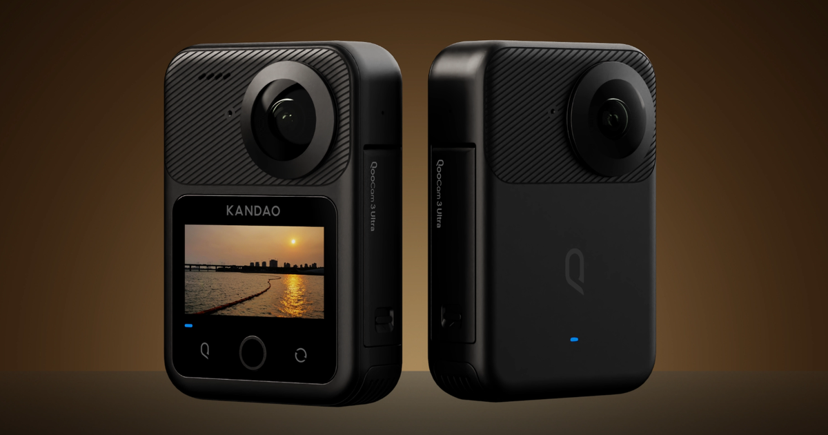 空間をまるごと撮れる＆録れる8K 360度カメラ「QooCam 3 Ultra