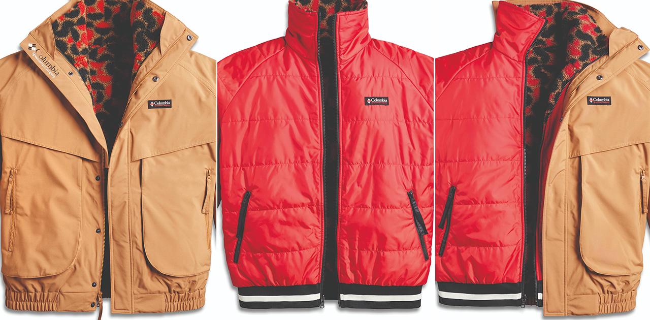 ⭐︎使用数回！⭐︎ Columbia 申し入れ 3in1 インターチェンジ カモフラ XL