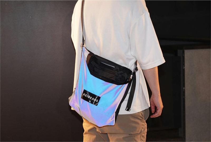 ⭐︎さま専用⭐︎新品未使用⭐︎先月購入⭐︎ メッシュライトショルダーバッグ LAKOLE（ラコレ）の「メッシュタテ型ショルダーバッグ / 180313