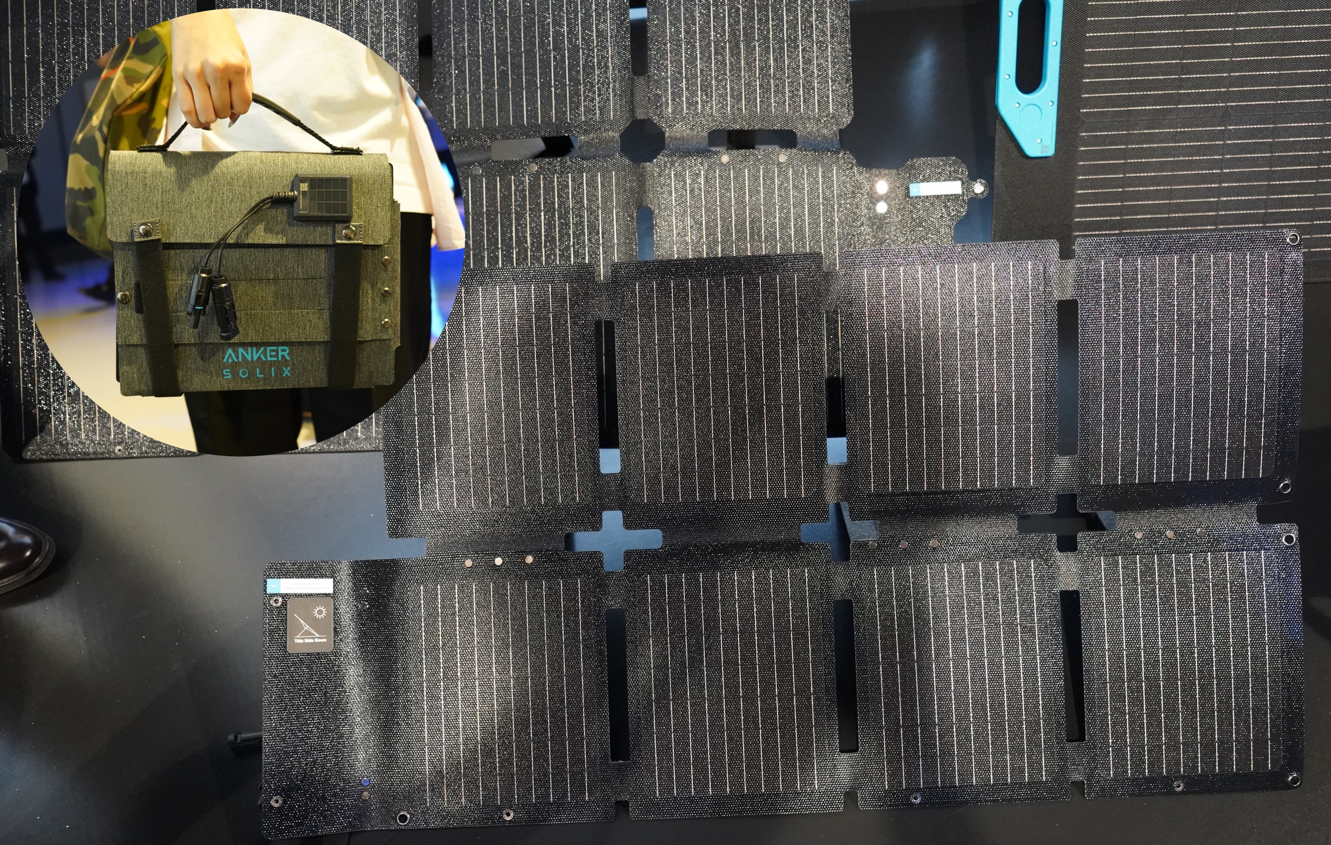 持ち運べるソーラーパネル｣がAnkerから登場。お習字バッグサイズ