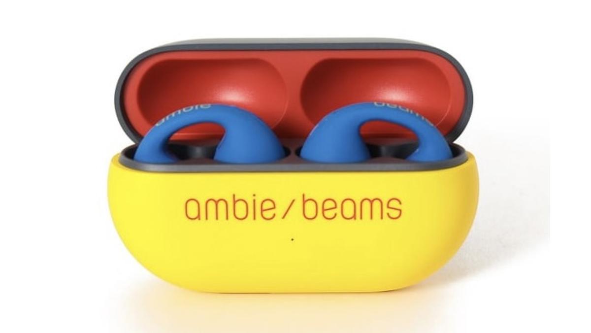 ambie × BEAMS 耳を塞がないambieのイヤホン。ビームス別注モデルの原色がツボ