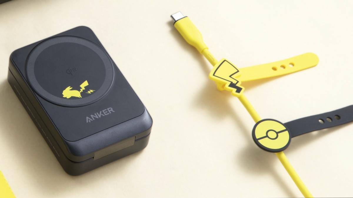 ピカチュウ仕様でデスクトップがかわいくなる。Ankerとポケモンの