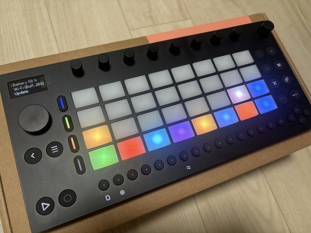 Ableton move MIDIコントローラー（Ableton move やっつけ MIDI  
