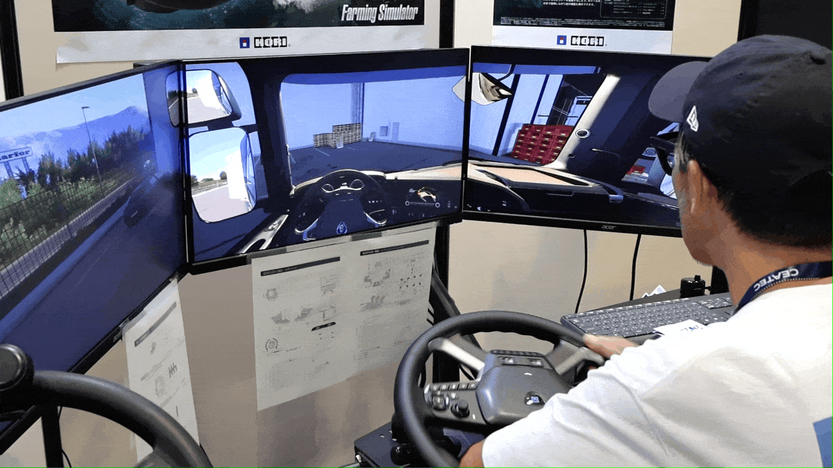 難しいけど楽しい。トラックの運転がリアルに味わえるゲーム